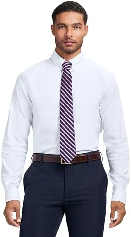 izod slim fit dress shirt Men's Dress Shirts | Classic Fit & Stretchy for Every Occasion