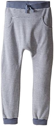 Kardashian Kids Baby Boy's Harem Stripe Track Pants (Toddler/Little Kids) Blue/Grey Pants