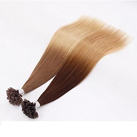 V Tip Straight Hair Extensions For Women 100 Grams 18 Inch Black