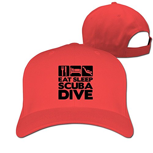 Download Custom Eat Sleep Scuba Dive Cotton Baseball Cap Peaked Hat Snapback For One Size Fit All Red By Henyz Download Custom Eat Sleep Scuba Dive Cotton Baseball Cap Peaked Hat Snapback For One Size Fit All Red By Henyz