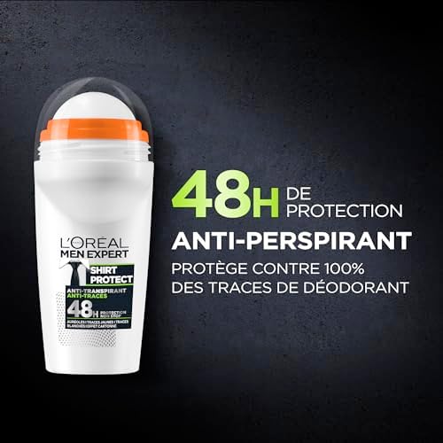 Déodorant Bille Homme 48h Shirt Protect 6x50ml