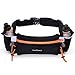 LotFancy Running Hydration Belt FREE 2 Water Bottle (BPA Free), Waist Belt Unisex Comfortable and Breathable, Best Partner for Marathon, Jogging, Cycling, Climbing, Camping and more