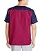 Carhartt Ripstop Men's Color Block Utility Scrub Top, Wine, Small