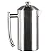 Frieling French Press Coffee Maker - 23 Ounce, Brushed Stainless Steel - Coffee Press & Cold Brew Pitcher - Stovetop Espresso Maker for Camping & Travel