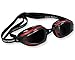 Aqua Sphere K180 Speed Swim Goggle, Black Red - Tinted Lens