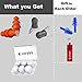 Noise Cancelling Ear Plugs By EarJoy - For sleeping swimming musicians. Earplugs sound blocking. Reusable. For concerts shooting swim sleep. Silicone base. Best sound reduction.