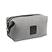 UCCHARMING Men Toiletry Bag, Shaving Dopp Kit Wash Pouch Makeup Bag Multifunction Portable Toiletry Bag Travel Organizer Gray
