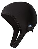 NeoSport Wetsuits Premium Neoprene 2.5mm Sport Cap, Black, Small - Diving, Snorkeling & Wakeboarding