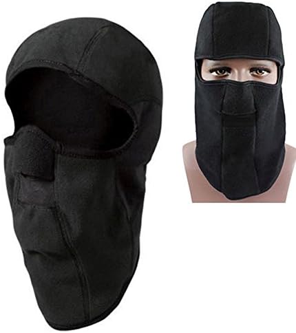 New Motorcycle Thermal Fleece Balaclava Neck Winter Ski Full Face Mask Cap Cover