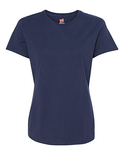 Hanes Women's Nano-T T-shirt, Navy, X-Large