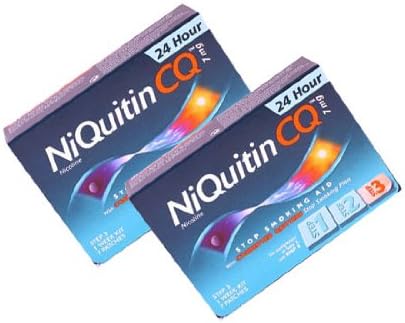 Niquitin CQ Patches 7mg Original - Step 3-7 Patches - PACK OF 2