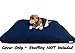 Dogbed4less DIY Durable Blue Denim Pet Bed External Duvet Cover and Waterproof Internal Case for 41