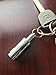 Stainless Steel Oil Vial Keychain - Push-Button Dropper - Consecrated Oil - Essential Oils (