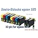 Generic Compatible Ink Cartridges Replacement for Epson 125, T125 (4xBlack, 2xCyan, 2xMagenta, 2xYellow, 10-Pack)
