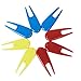 Pixnor 8pcs Plastic Golf Divot Tool (Random Color)