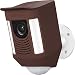 Frienda Silicone Cover Skin for Ring Spotlight Battery Cam Security Camera, Sun Glare, UV Light and Weather Resistant Protected Case (Brown) primary