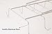 Fashionclubs Mug Holder Under Cabinet, Metal Coffee Cup Holder Mug Hanger with 8 Hooks, Mug Organizer for Cabinet Shelf Storage Display Rack for Kitchen Coffee Bar, Fit for 0.8inch Thickness or Less