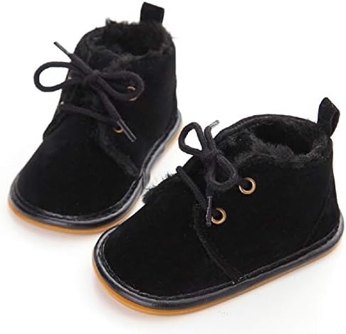 Multicolor Unisex Baby Warm Non-Slip Soft Sole Boots Infant Prewalker Nursling Snow Shoes