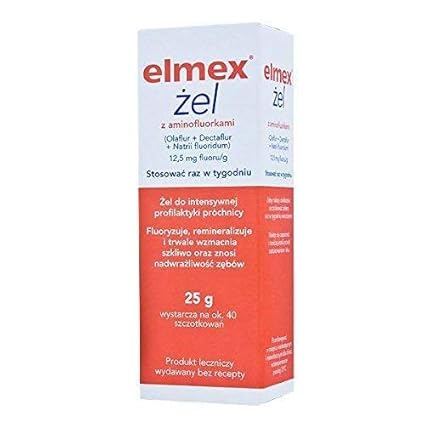 Elmex Gelee GEL - 25 g- 40 brushes - 1 box - Extreme prevention for cavities by Elmex: Amazon.de: Beauty - 