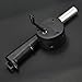 goldblue Outdoor Cooking Fan Air Blower for BBQ Fire Bellows Hand Crank Powered Small Fan air Blower BBQ Fan fire Bellows Hand Blower