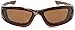Crossfire MP7 HD brown anti-fog lens, crystal brown frame, foam lined