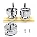 Badge Punching Die Interchangeable DIY Mould Round Button Mold for Button Maker Machine (37mm 1½ inch)