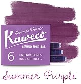 Kaweco Fountain Pen Ink Cartridges Summer Purple Pack of 6 | Short Standard | view 2