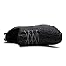 Nepretty Casual Fashion Sneakers Breathable Athletic Running Sports Shoes Men Women Unisex Couple, All Black