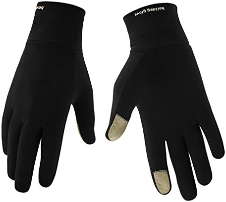 Winter Gloves Touch Screen Gloves Outdoor Cycling / Driving Gloves for Men and Women (Black, L/XL)