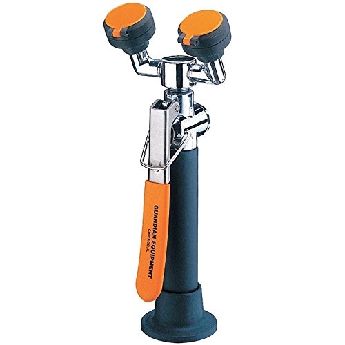 Guardian G5022 Metal Emergency Eye Wash/Drench Hose Unit, Deck Mounted