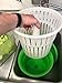 Wutfly 5 Gallon Large Commercial Manual Salad Spinner/Dryer