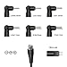 ZOZO 12W Universal AC Adapter Power Supply for Household Electronics LED Strip Toys Speakers Tablets Router USB HUB Keyboard IP Webcams DC 3V 4.5V 5V 6V 7.5V 9V 12V Multi Volt Output Wall Charger Cord