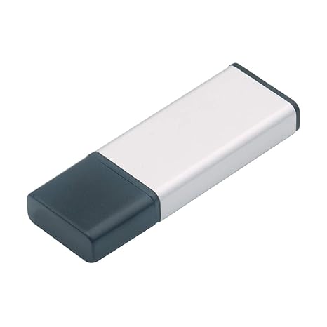 Da.Wa USB Stick 1 Stück Silber USB-Stick 1 Stück Speicherstick 2.0 Klein Flash Drive 2GB