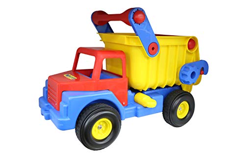 WADER Truck No. 1 Lastwagen LKW Kipper mit Gummireifen