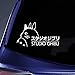 Bargain Max Decals - Totoro Ghibli Laputa JDM Anime Sticker Decal Notebook Car Laptop 8