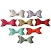 Yazon Baby Faux Leather Bows Hair Clips Toddler Girls Hair Bows Hair Pins Pigtail Bows for Kids 20Pcs