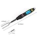 Meat Thermometer, Mayetori Digital Instant Read Cooking Thermometer Fork, BBQ Large Thermometer for Grilling Steak Beef Turkey Chicken Fish Outdoor