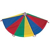 Champion Sports Multi-Colored Parachute, 12-Foot Diameter