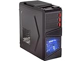 Rosewill ATX Mid Tower Black Gaming Computer Case Galaxy-03