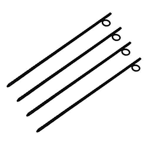 Grip 4 pc Rebar Metal Stake with Loop