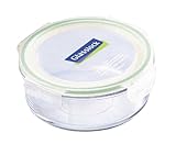 Kinetic Glasslock Series 24-Ounce Round Glass Food Storage Container With Locking Lid 01315