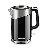SHARDOR Electric Kettle, Stainless Steel Hot Water kettle, 1500W Fast Boiling with Auto Shut-off and Boil-Dry Protection（1.7 Liter）