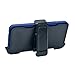 iPhone 6 / 6S Cover | 2-in-1 Screen Protector & Holster Case | Full Body Military Grade Edge-to-Edge Protection with carrying belt clip | Drop Proof Shockproof Dustproof | Navy Blue / Blue