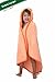 Ultra Soft Luxury Bamboo Baby Hooded Towel | BONUS Konjac Sponge | Extra Large | Suitable for toddler and kid