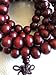Rosewood mala beads necklace 10 mm 108+1 buddhist prayer beads japa mala Red sandalwood mala beads - Energized for chanting mantra Chakra mala w/Rosary pouch - US Seller
