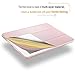 Infiland New iPad 9.7 2018 2017 Case - Shockproof Smart Slim Case with Flexible Soft TPU Back Protector Cover for Apple iPad 9.7 Inch 2018 2017 Released (Auto Wake / Sleep), Rose-Gold
