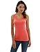 PattyBoutik Women Crochet Lace V Neck Sleeveless Blouse (Coral Small)