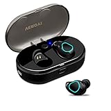 Veroyi True Wireless Earbuds, TWS-E9 Bluetooth V5.0 Headphones with Mic, 3D Stereo HiFi Bass Sound, Portable 1000mAh Charging Case, Noise Canceling Earbuds.