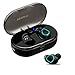 Veroyi True Wireless Earbuds, TWS-E9 Bluetooth V5.0 Headphones with Mic, 3D Stereo HiFi Bass Sound, Portable 1000mAh Charging Case, Noise Canceling Earbuds.
