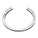 K-Y Engraved Memorial Urn Bracelet Stainless Steel Cremation Urn Bracelet Ashes Keepsake Jewelry (No Longer by My Side,But Forever in My Heart)